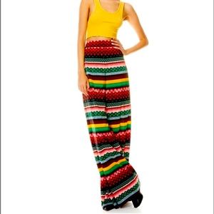 NWT Alice + Olivia Athena High Waited Geo Pants